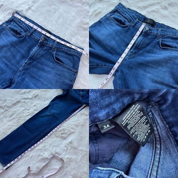 J Brand Tyler Jeans Slim Fit Taper Medium Blue Wash Denim Men’s size 34 - Picture 10 of 10